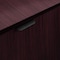 Flash Furniture Dell Receptacle Enclosure for 32 Gallon Trash Cans w/8-in Drop Hole and Upper Tray Shelf, Mahogany GC-M-196-MAH-GG - alternate 9
